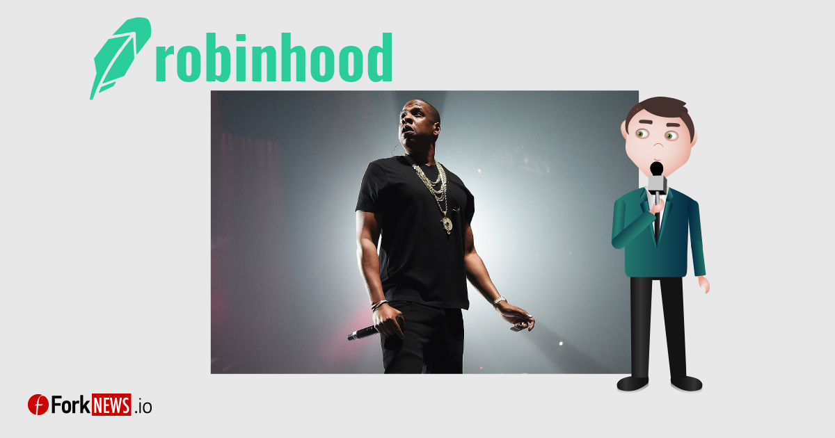 Компания Jay-Z инвестировала в криптовалютную площадку Robinhood